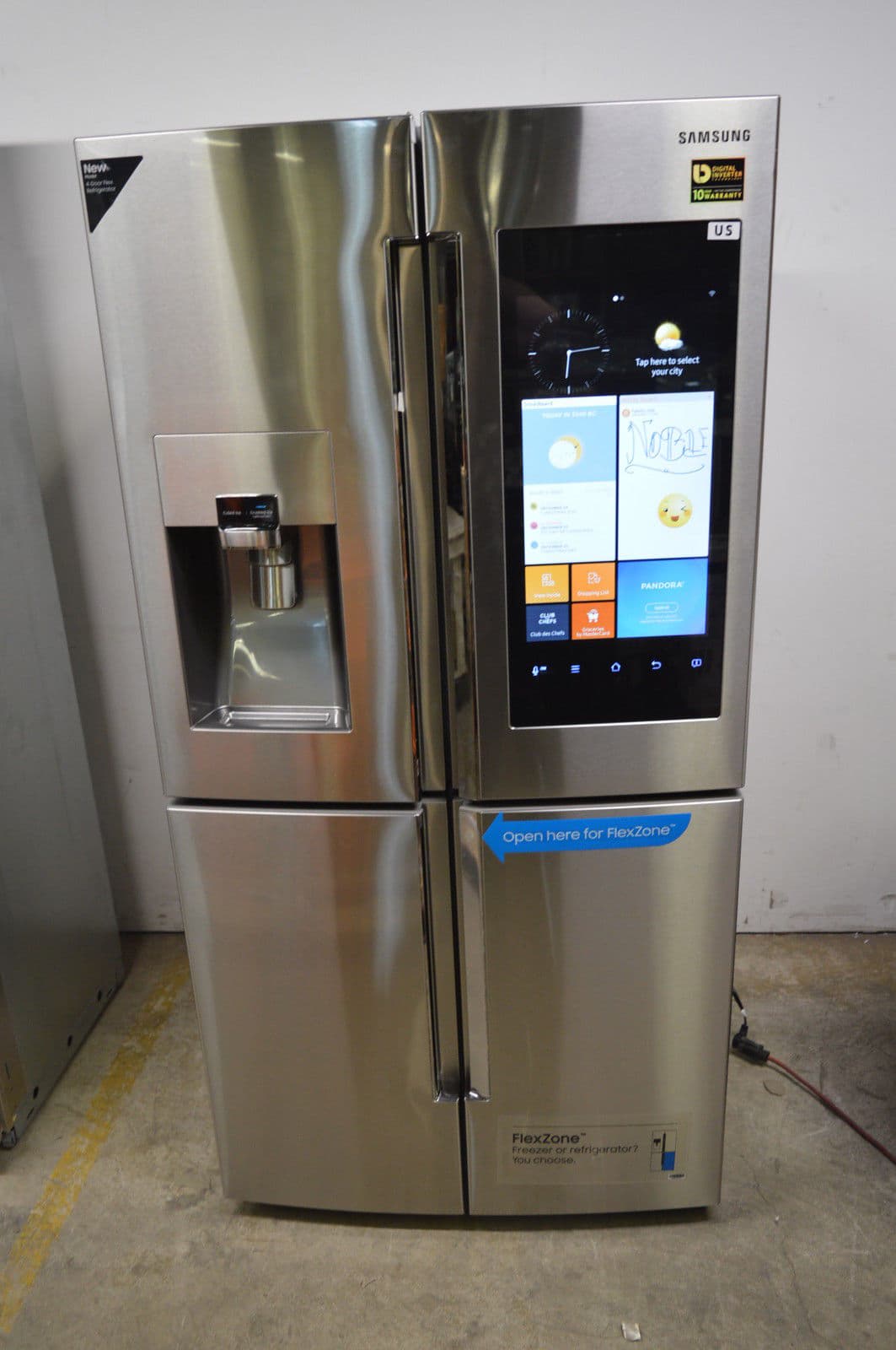 Samsung 36_ Stainless Counter Depth Refrigerator____1700_